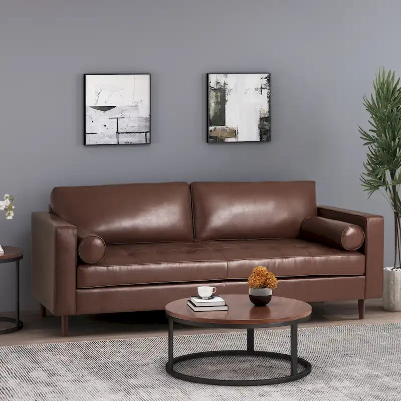 Modernes getuftetes 3-Sitzer-Sofa