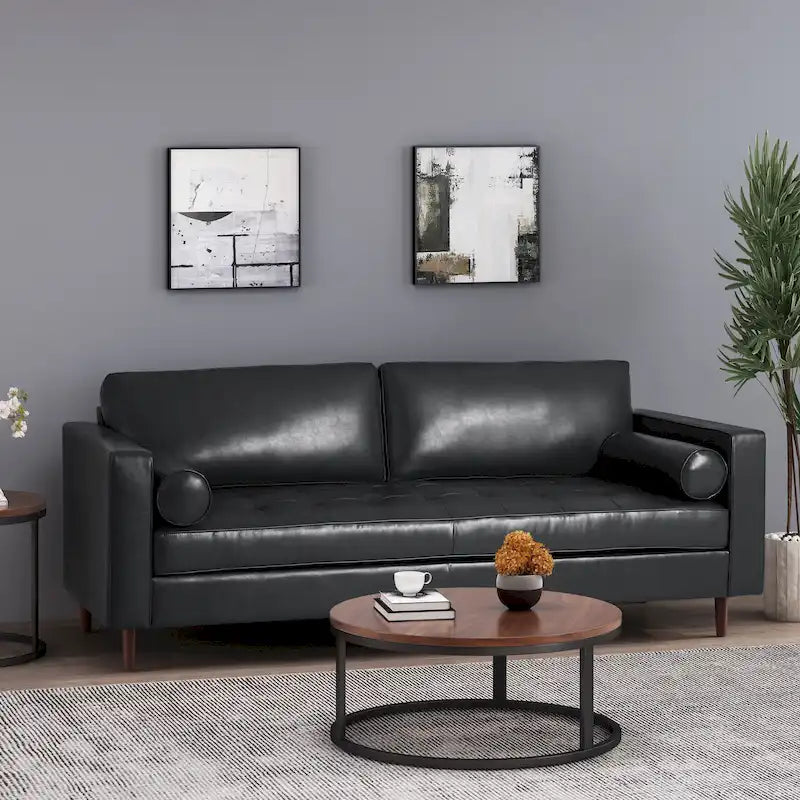 Modernes getuftetes 3-Sitzer-Sofa