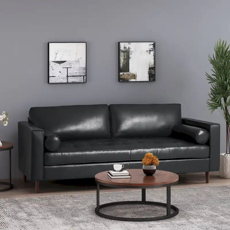 Modernes getuftetes 3-Sitzer-Sofa