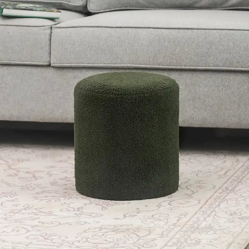 13" Stoff-Fußstützen-Ottomane-Hocker für Wohnzimmer Schlafzimmer