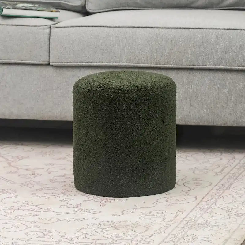 13" Stoff-Fußstützen-Ottomane-Hocker für Wohnzimmer Schlafzimmer