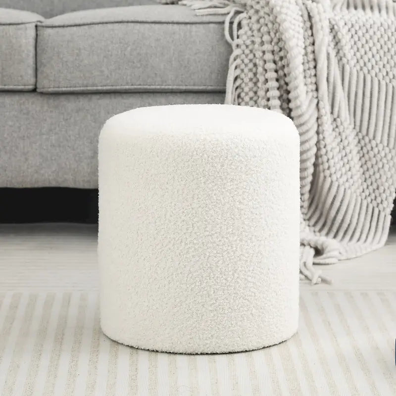 13" Stoff-Fußstützen-Ottomane-Hocker für Wohnzimmer Schlafzimmer