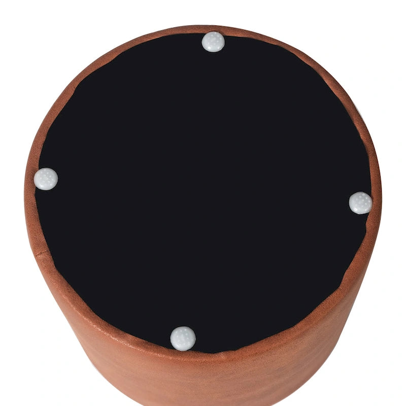 13" Stoff-Fußstützen-Ottomane-Hocker für Wohnzimmer Schlafzimmer