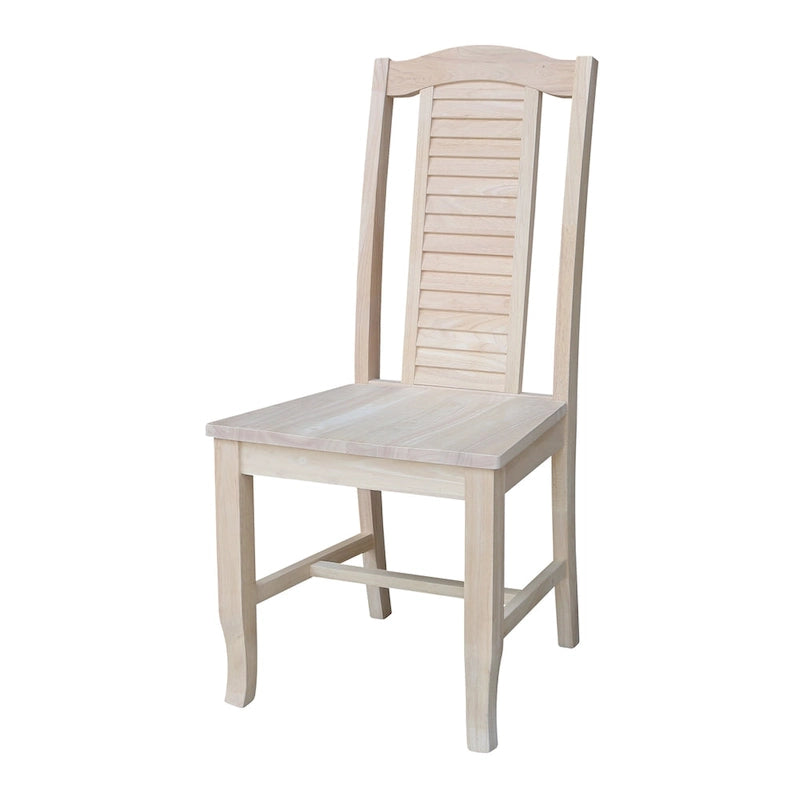 Esszimmerstühle mit Spindelrücken aus Massivholz – 2er-Set