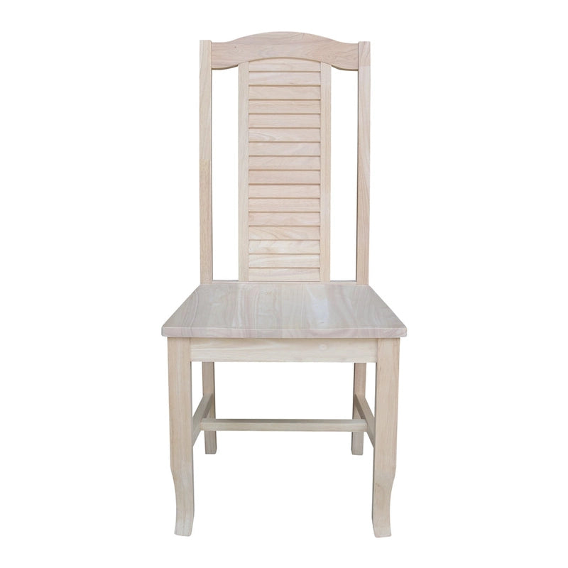 Esszimmerstühle mit Spindelrücken aus Massivholz – 2er-Set
