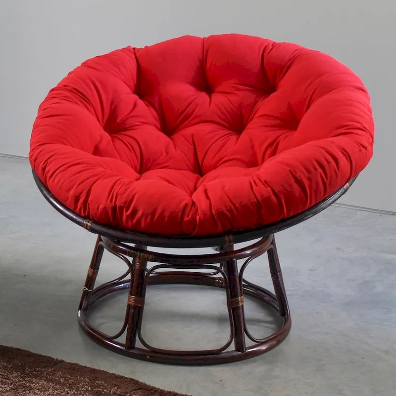 44-Zoll Papasan-Kissen aus festem Twill (nur Kissen)