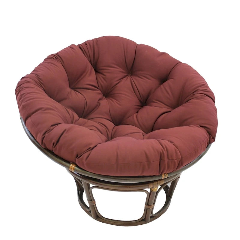 44-Zoll Papasan-Kissen aus festem Twill (nur Kissen)