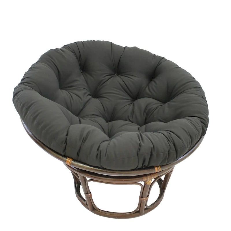 44-Zoll Papasan-Kissen aus festem Twill (nur Kissen)