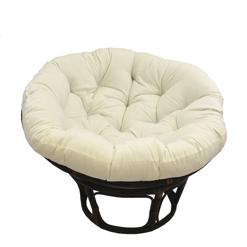 44-Zoll Papasan-Kissen aus festem Twill (nur Kissen)