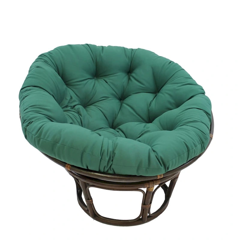 44-Zoll Papasan-Kissen aus festem Twill (nur Kissen)