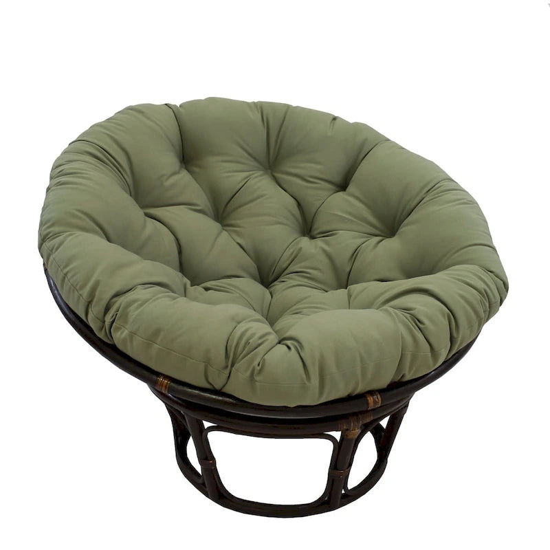 44-Zoll Papasan-Kissen aus festem Twill (nur Kissen)