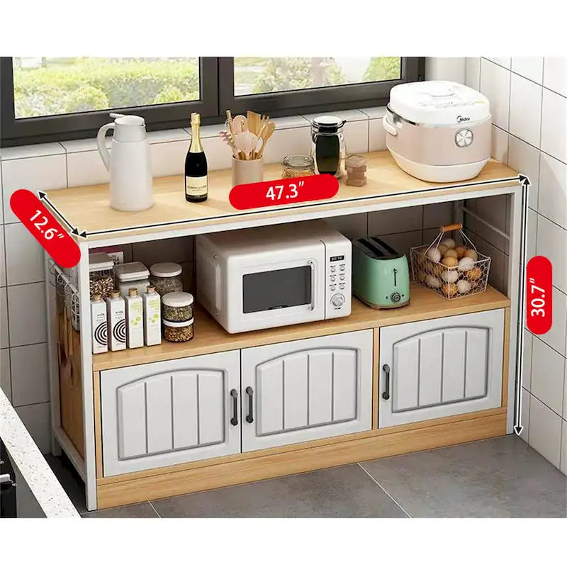 Küchen-Allzweckregal mit Schrank