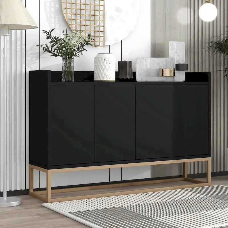 Küchenbuffet Sideboard Kaffeebar-Schrank Akzent-Aufbewahrungsschrank Serviertisch