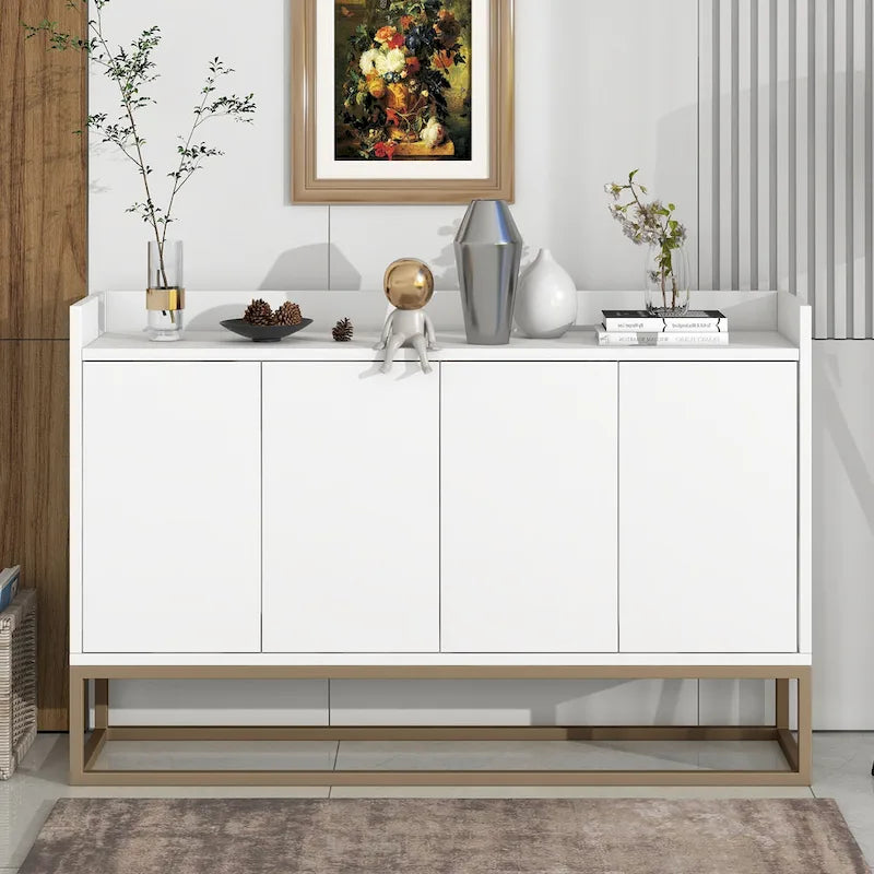Küchenbuffet Sideboard Kaffeebar-Schrank Akzent-Aufbewahrungsschrank Serviertisch