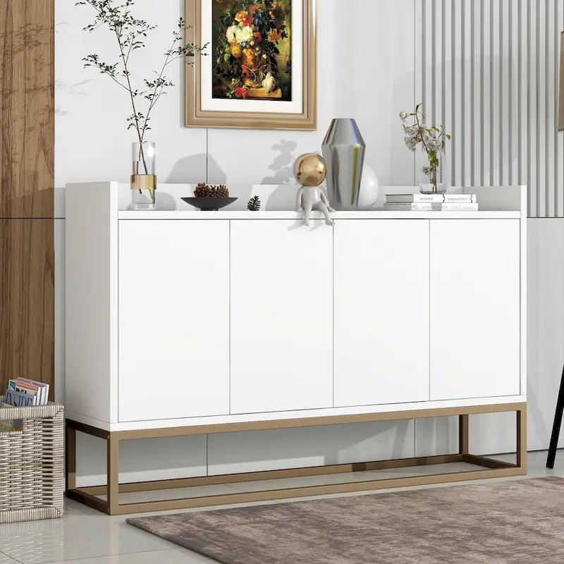 Küchenbuffet Sideboard Kaffeebar-Schrank Akzent-Aufbewahrungsschrank Serviertisch