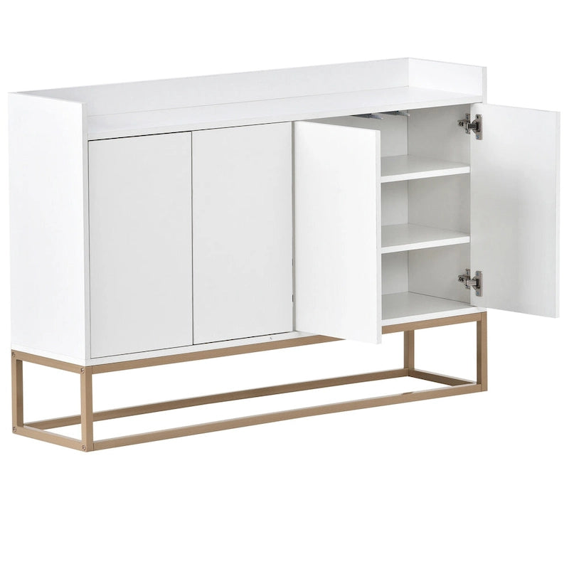 Küchenbuffet Sideboard Kaffeebar-Schrank Akzent-Aufbewahrungsschrank Serviertisch