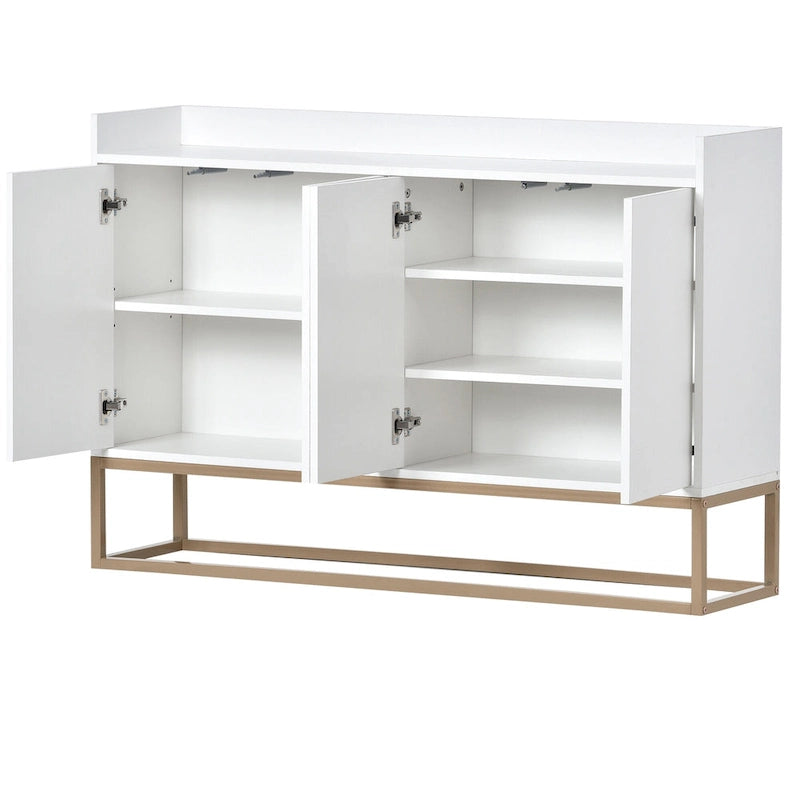 Küchenbuffet Sideboard Kaffeebar-Schrank Akzent-Aufbewahrungsschrank Serviertisch