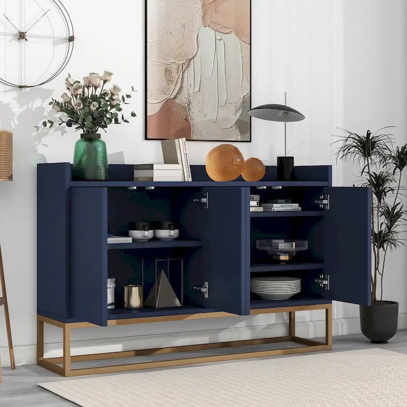 Küchenbuffet Sideboard Kaffeebar-Schrank Akzent-Aufbewahrungsschrank Serviertisch