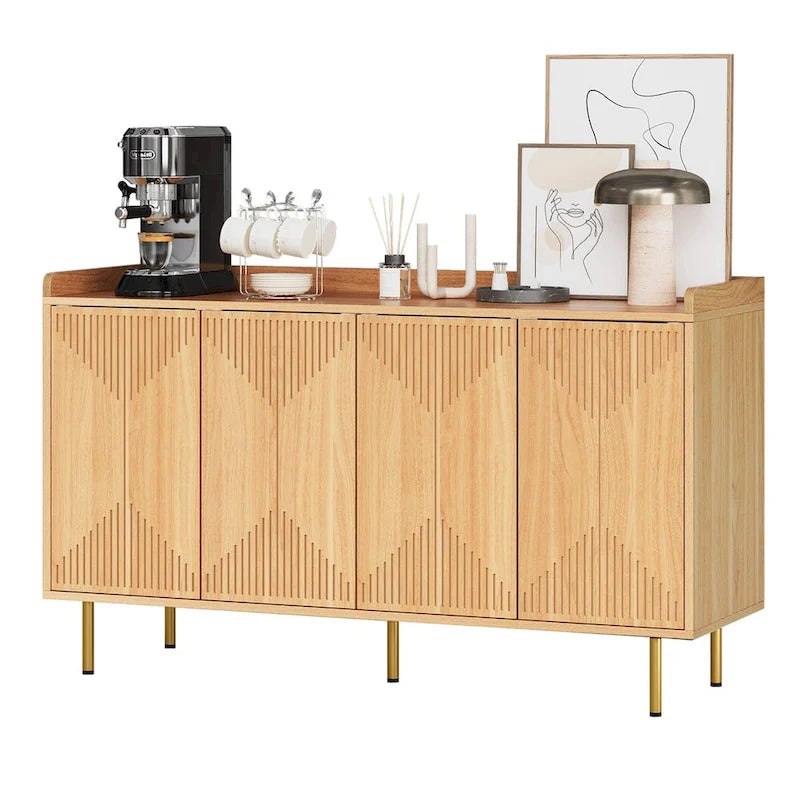 Doppelseitiges Sideboard-Buffet mit 4 Türen und Ablagefach